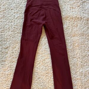 lululemon athletica Burgundy flair pant